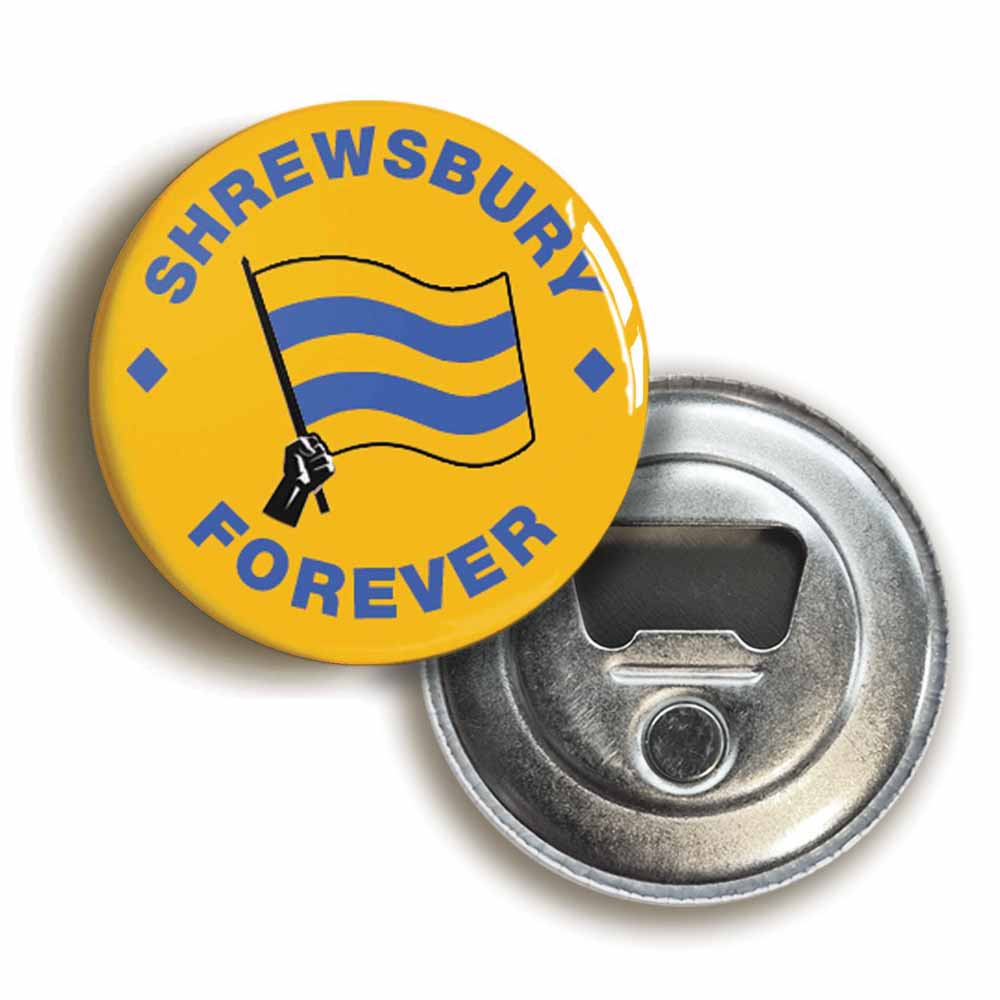 A picture of a bottle opener fridge magnet