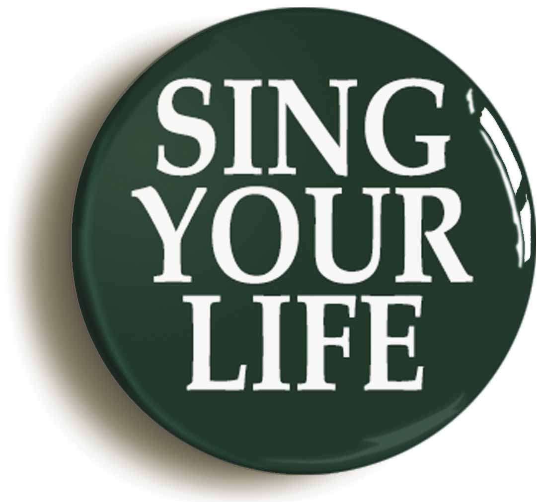A picture of a button badge