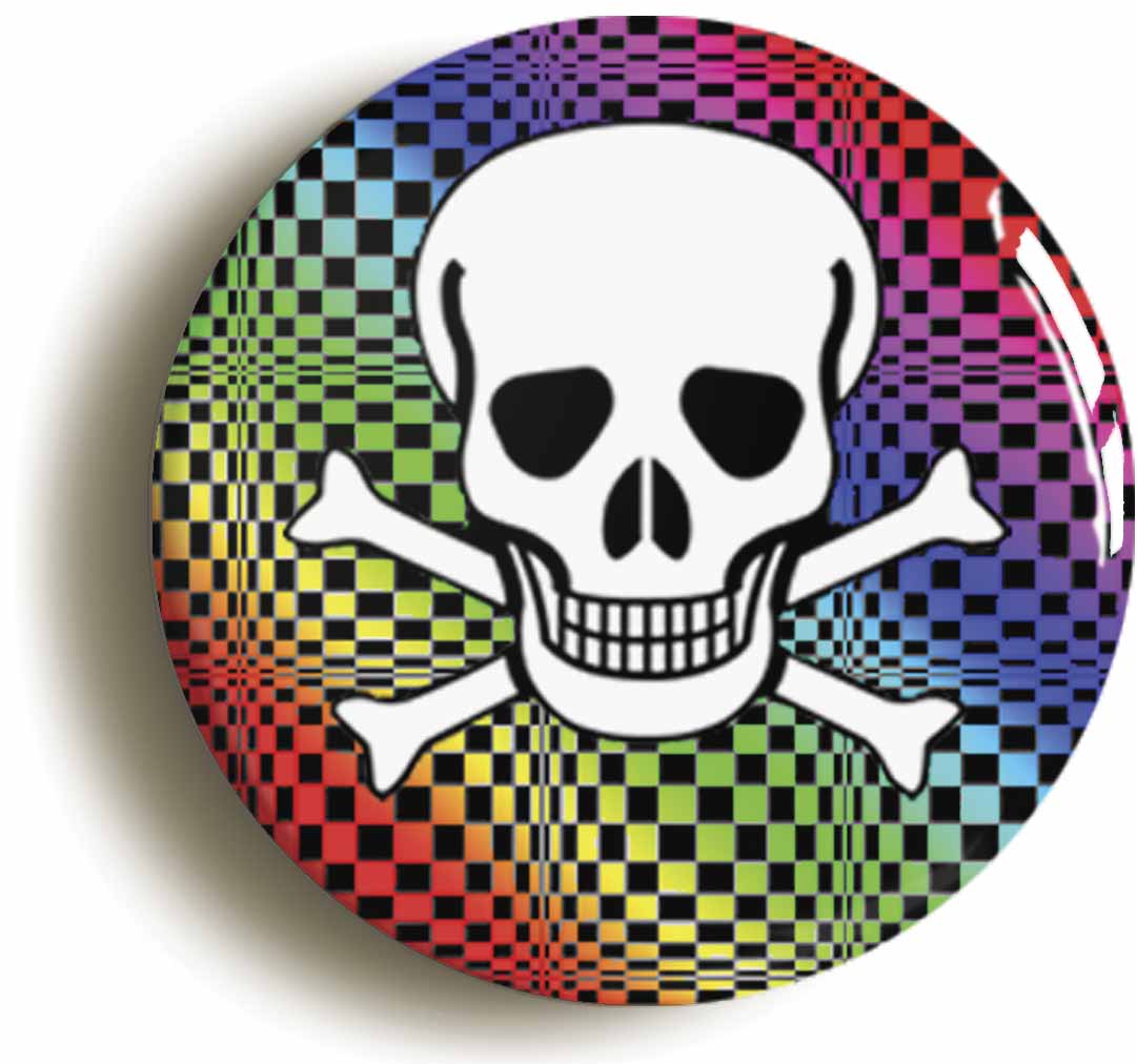 A picture of a button badge
