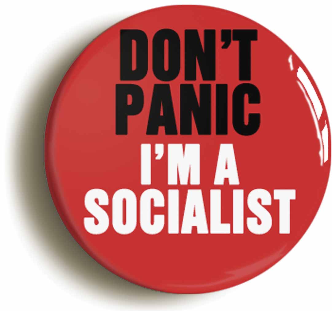 A picture of a button badge