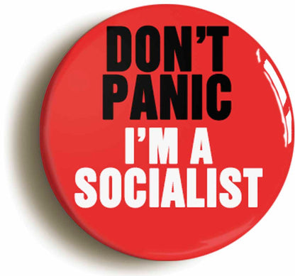 A picture of a button badge