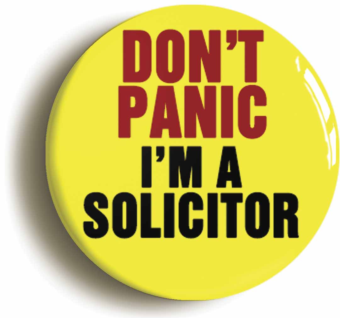 A picture of a button badge