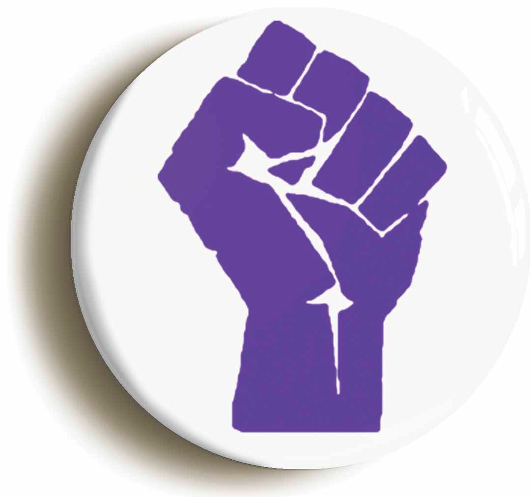 A picture of a button badge