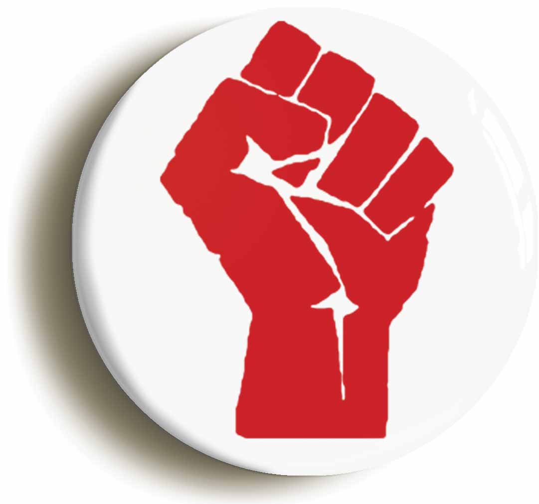 A picture of a button badge