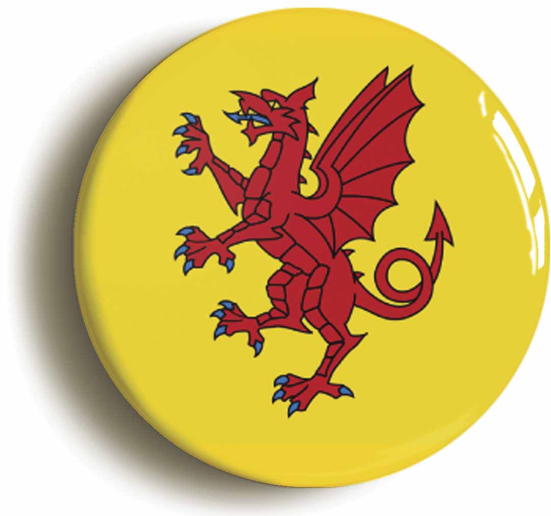 A picture of a button badge