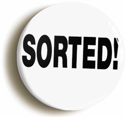 A picture of a button badge