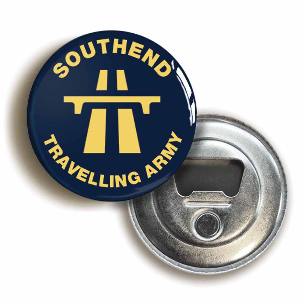 A picture of a bottle opener fridge magnet