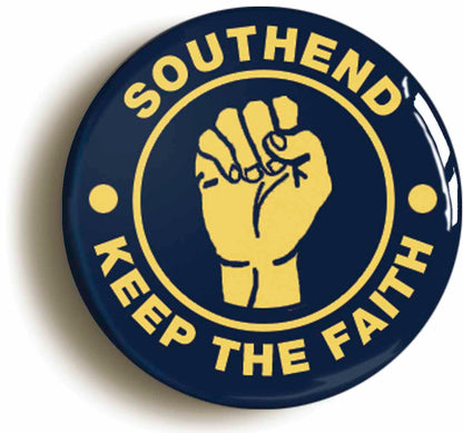 A picture of a button badge