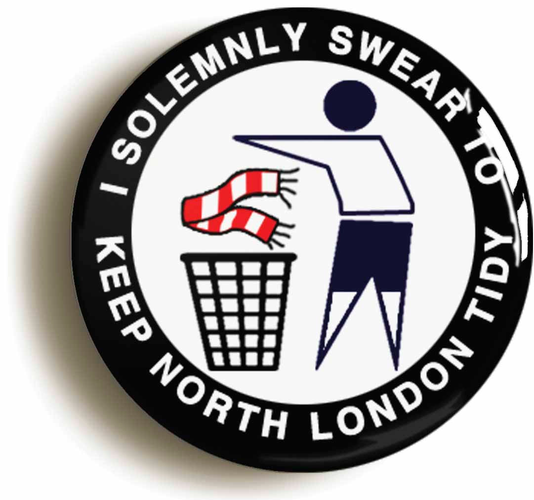 A picture of a button badge
