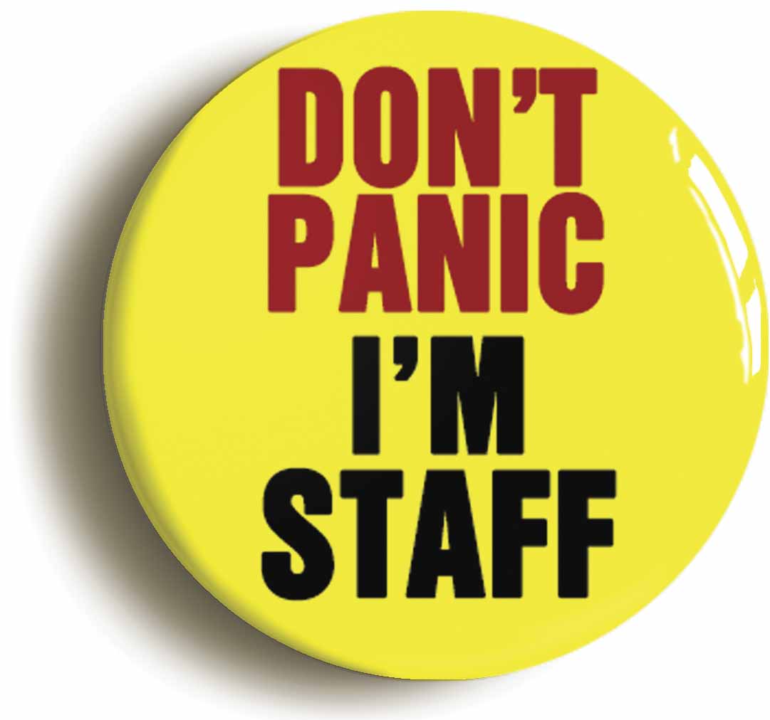 A picture of a button badge