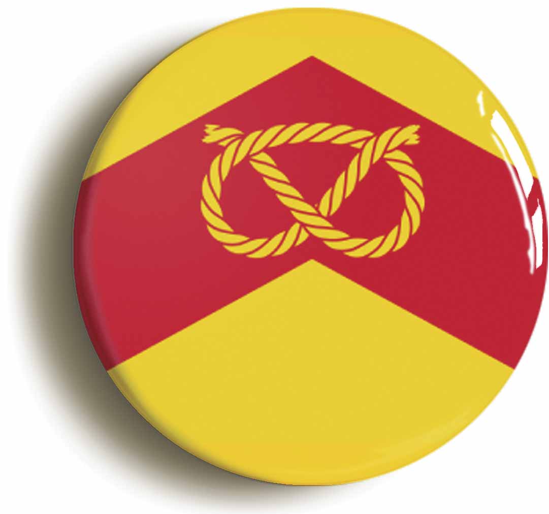 A picture of a button badge