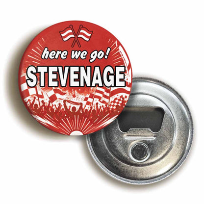 A picture of a bottle opener fridge magnet