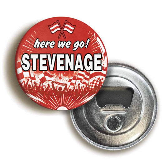 A picture of a bottle opener fridge magnet