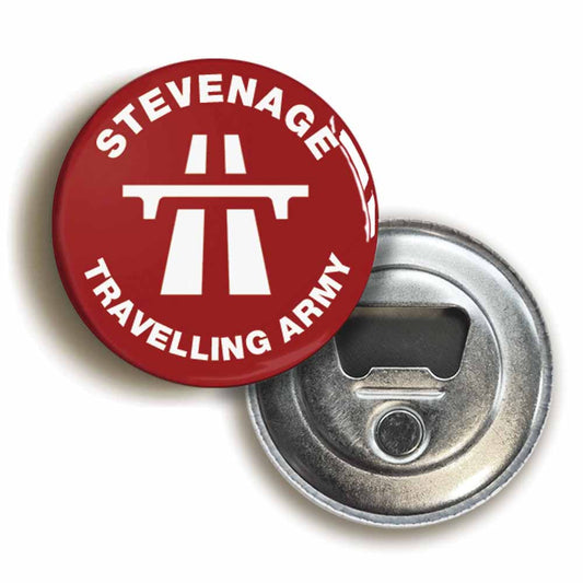 A picture of a bottle opener fridge magnet