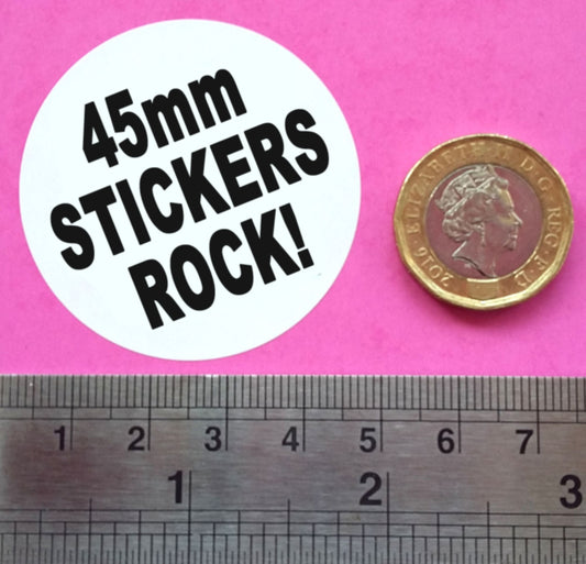Mad Hatter Alice In Wonderland Matt Paper Stickers