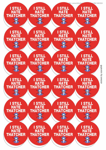 A picture of an A4 sheet of matte paper stickers