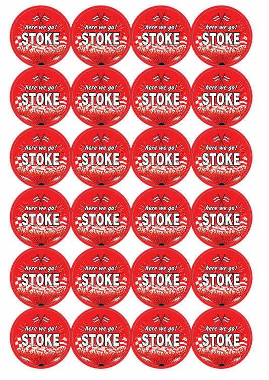 A picture of an A4 sheet of matte paper stickers