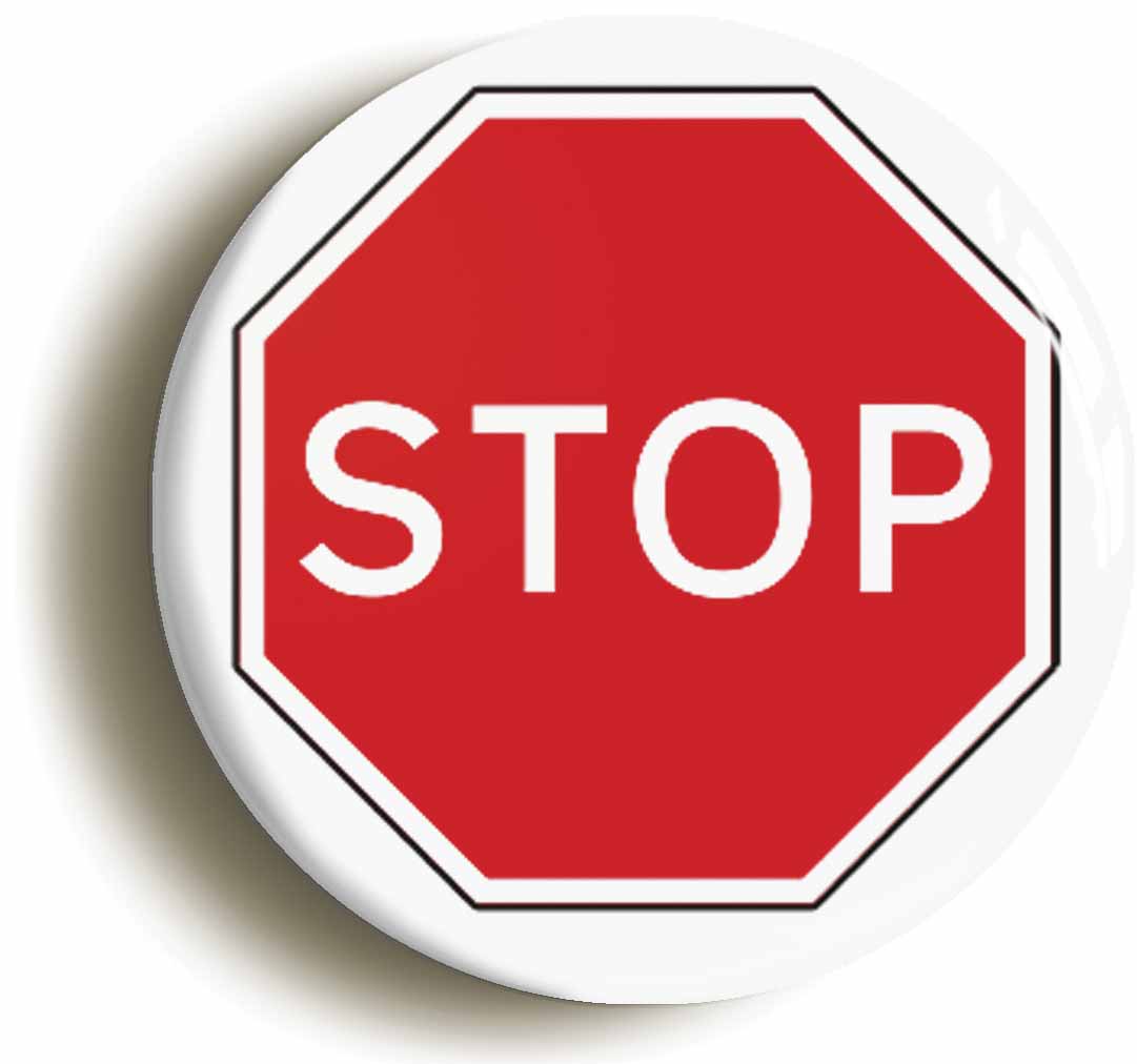 A picture of a button badge
