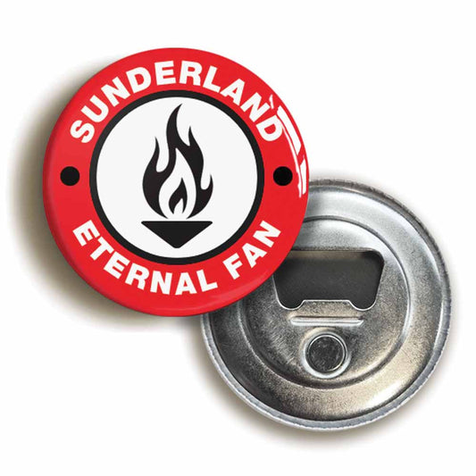 A picture of a bottle opener fridge magnet