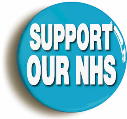 A picture of a button badge