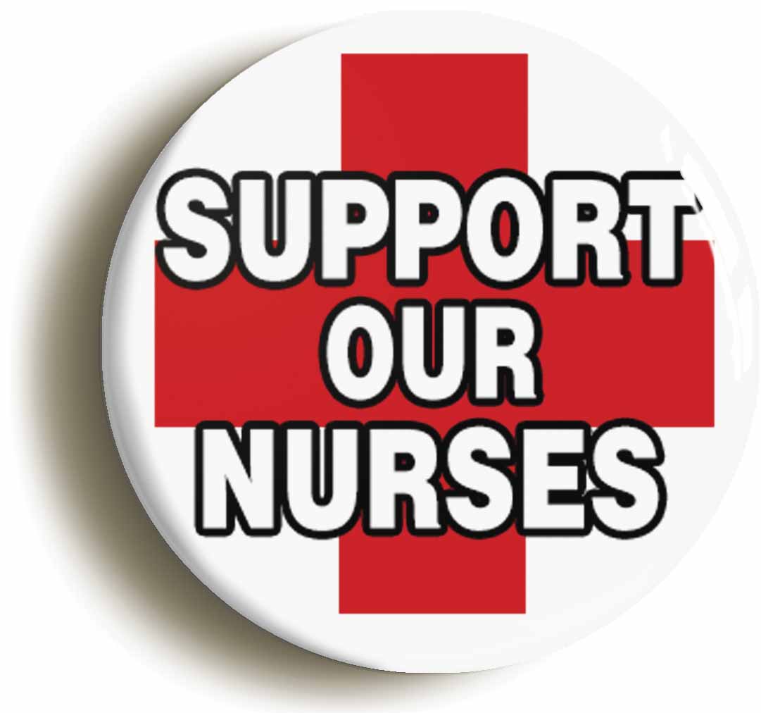 A picture of a button badge