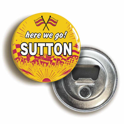 A picture of a bottle opener fridge magnet