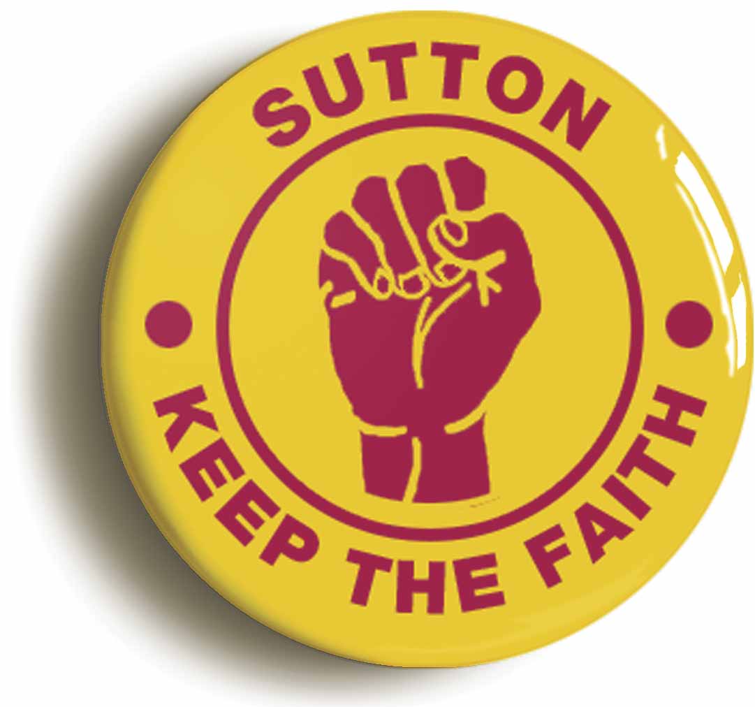 A picture of a button badge