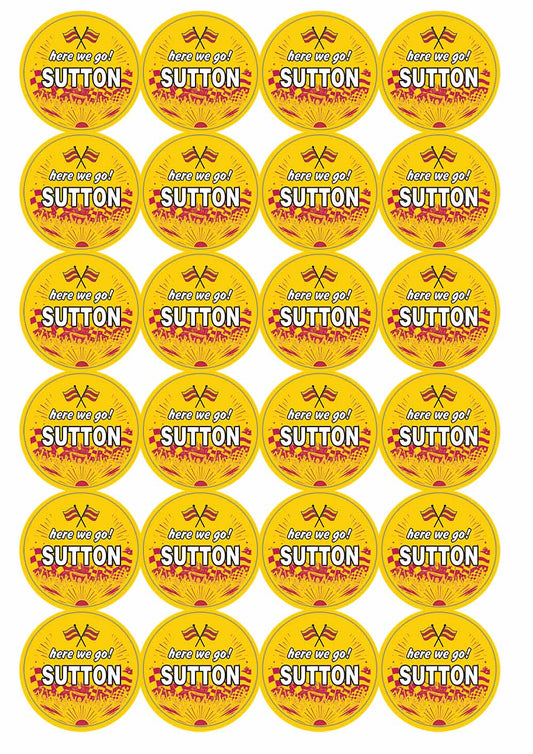 A picture of an A4 sheet of matte paper stickers