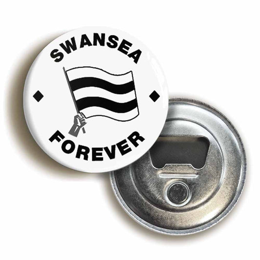 A picture of a bottle opener fridge magnet