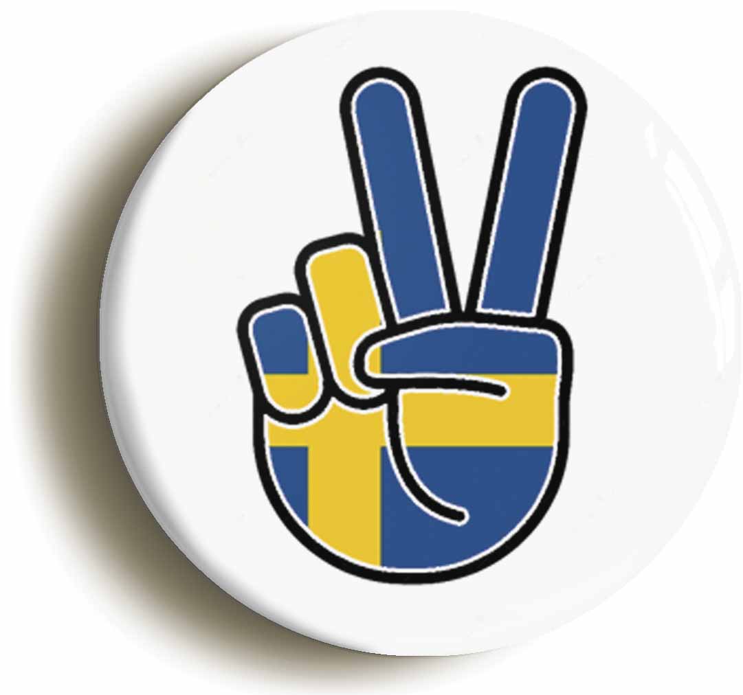 A picture of a button badge