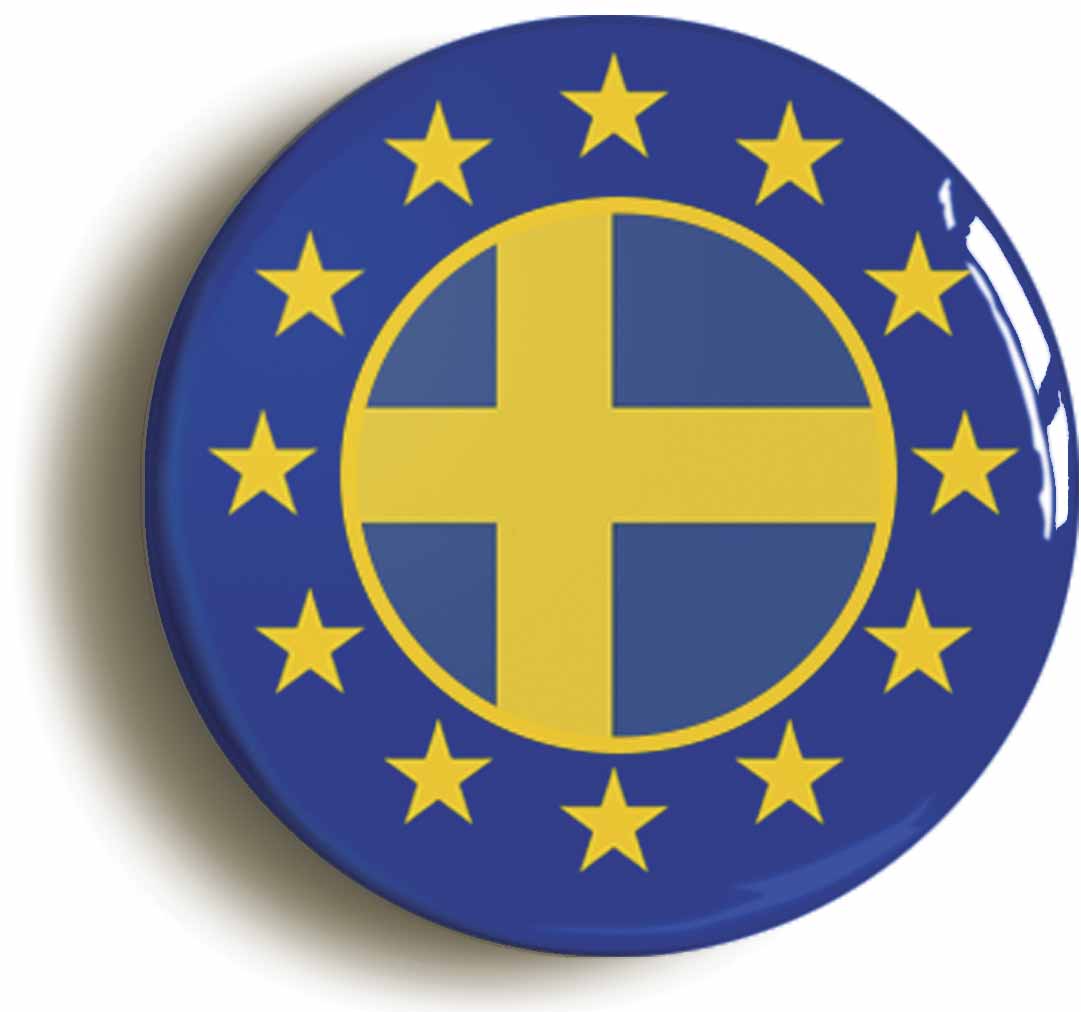 A picture of a button badge
