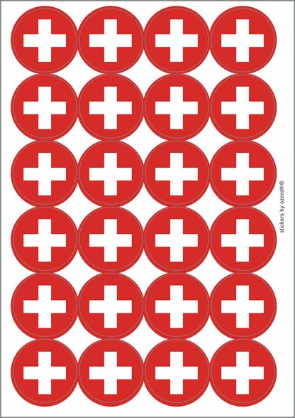 A picture of an A4 sheet of matte paper stickers