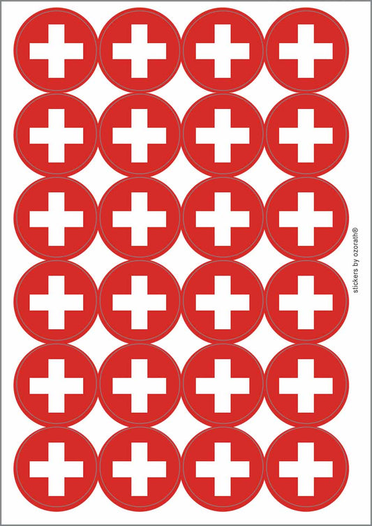 A picture of an A4 sheet of matte paper stickers