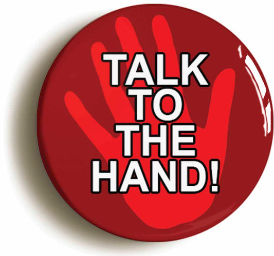 A picture of a button badge