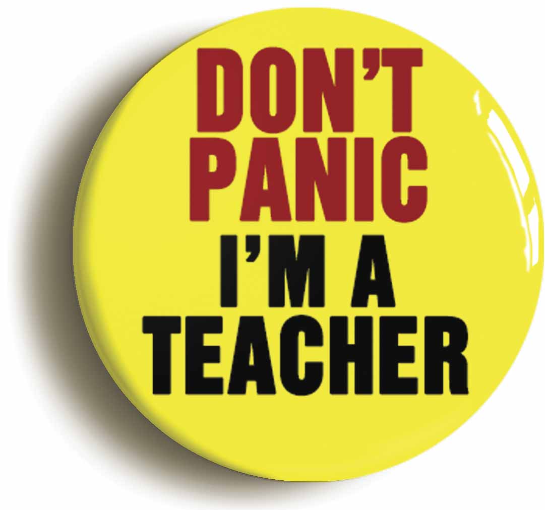 A picture of a button badge