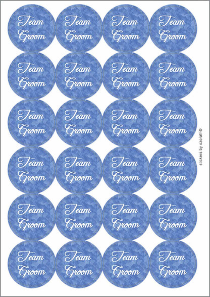 A picture of an A4 sheet of matte paper stickers