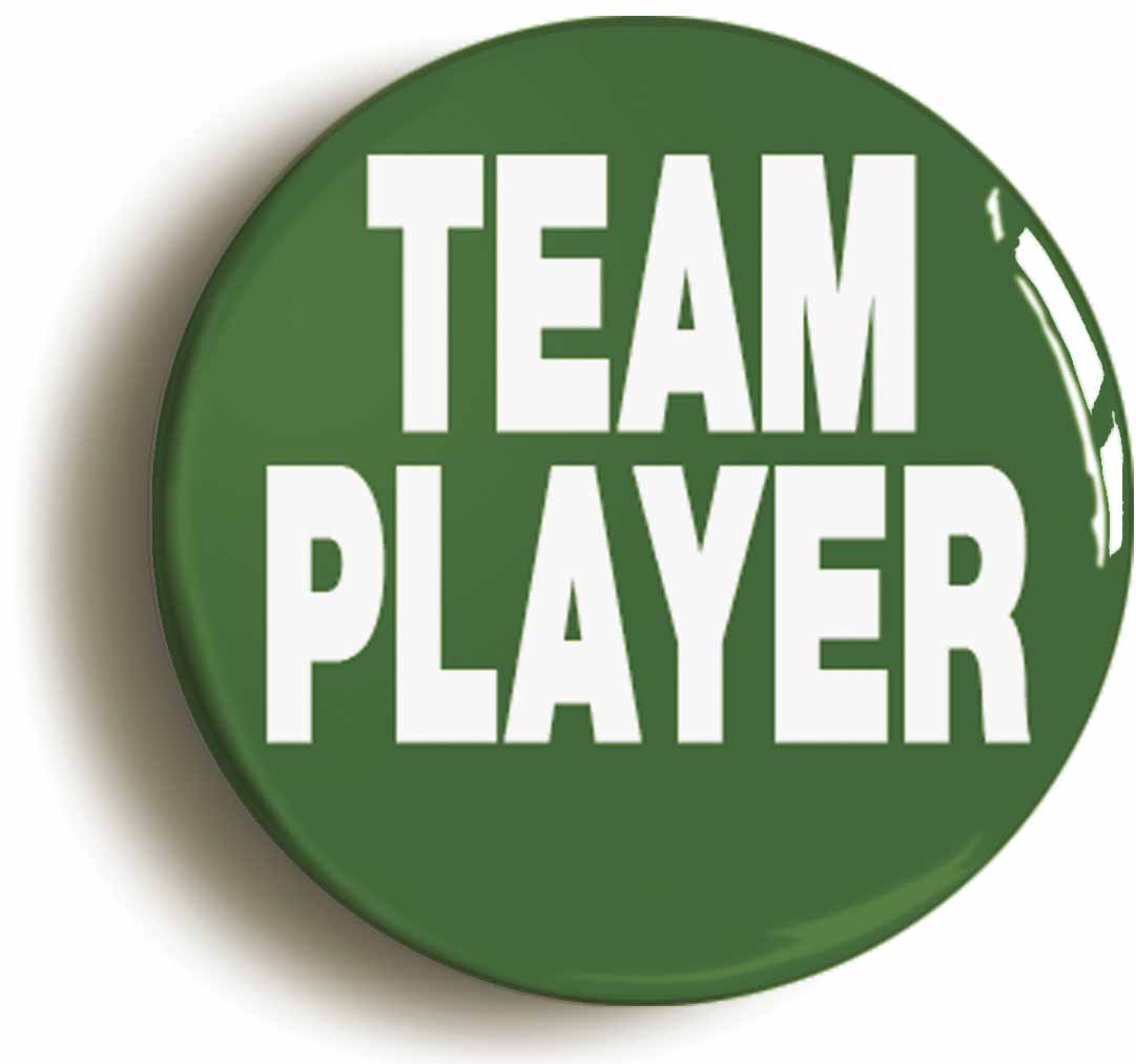 A picture of a button badge