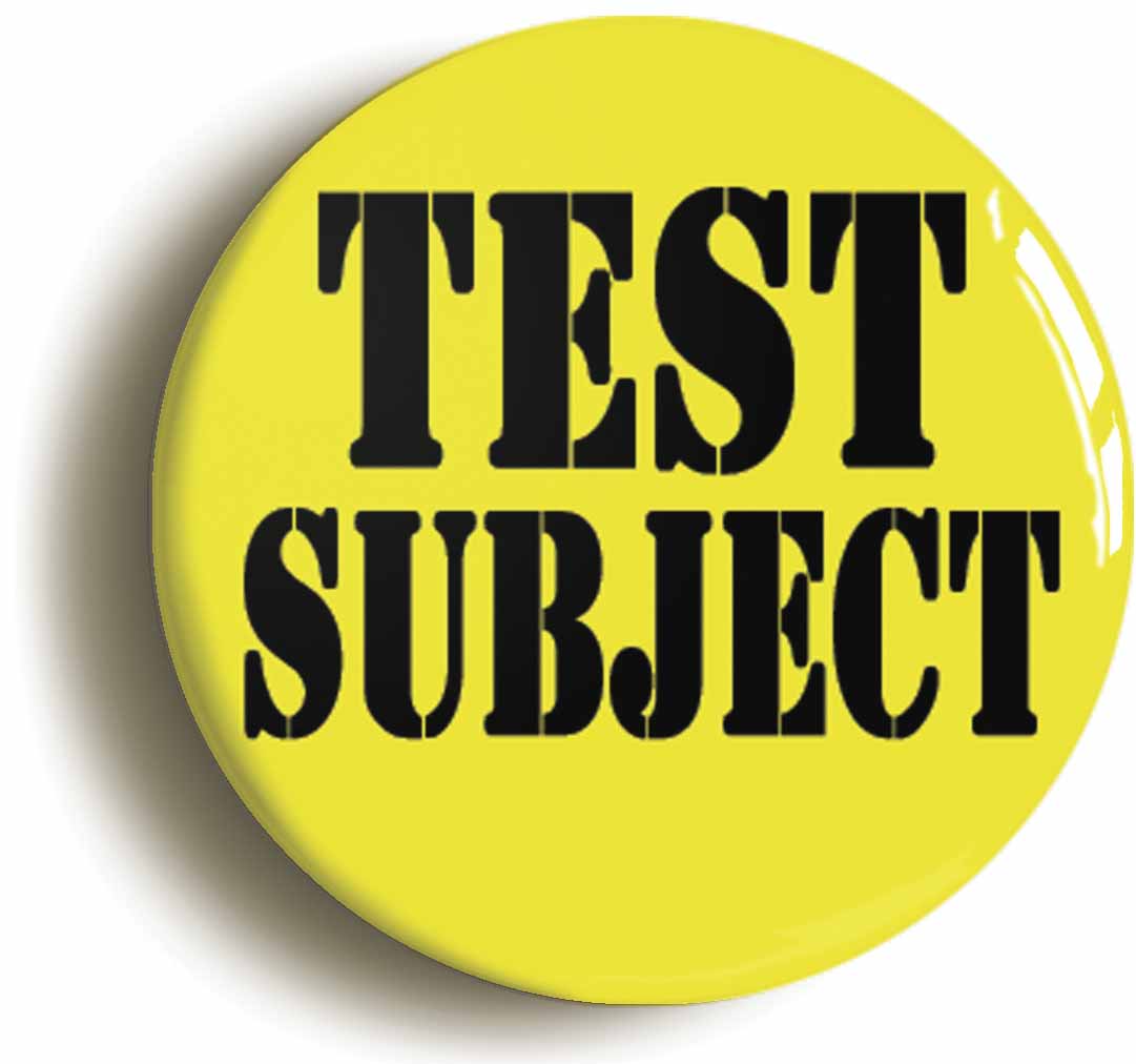 A picture of a button badge