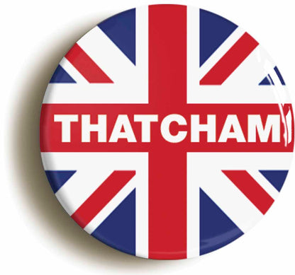 A picture of a button badge