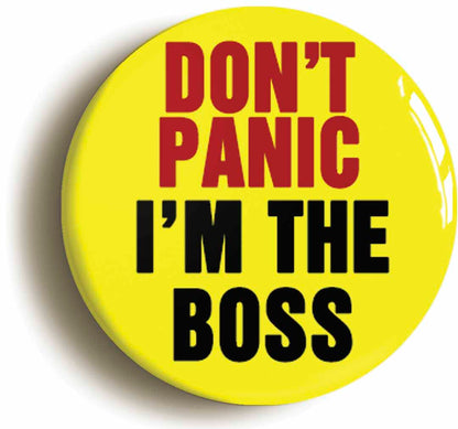 A picture of a button badge