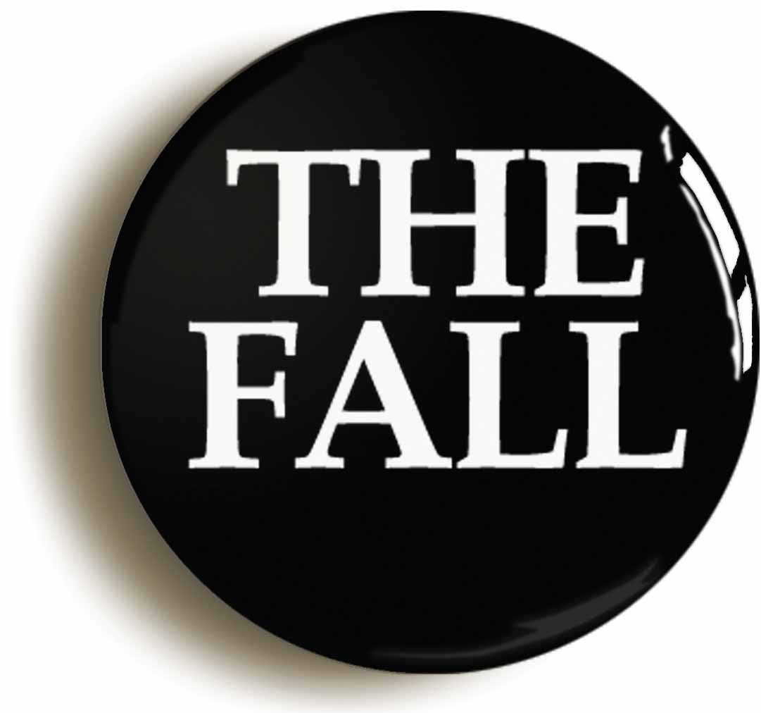 A picture of the front of the product, titled The Fall Circular 50mm Fridge Magnet