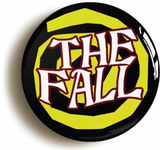 The Fall Spiral Button Pin Badge