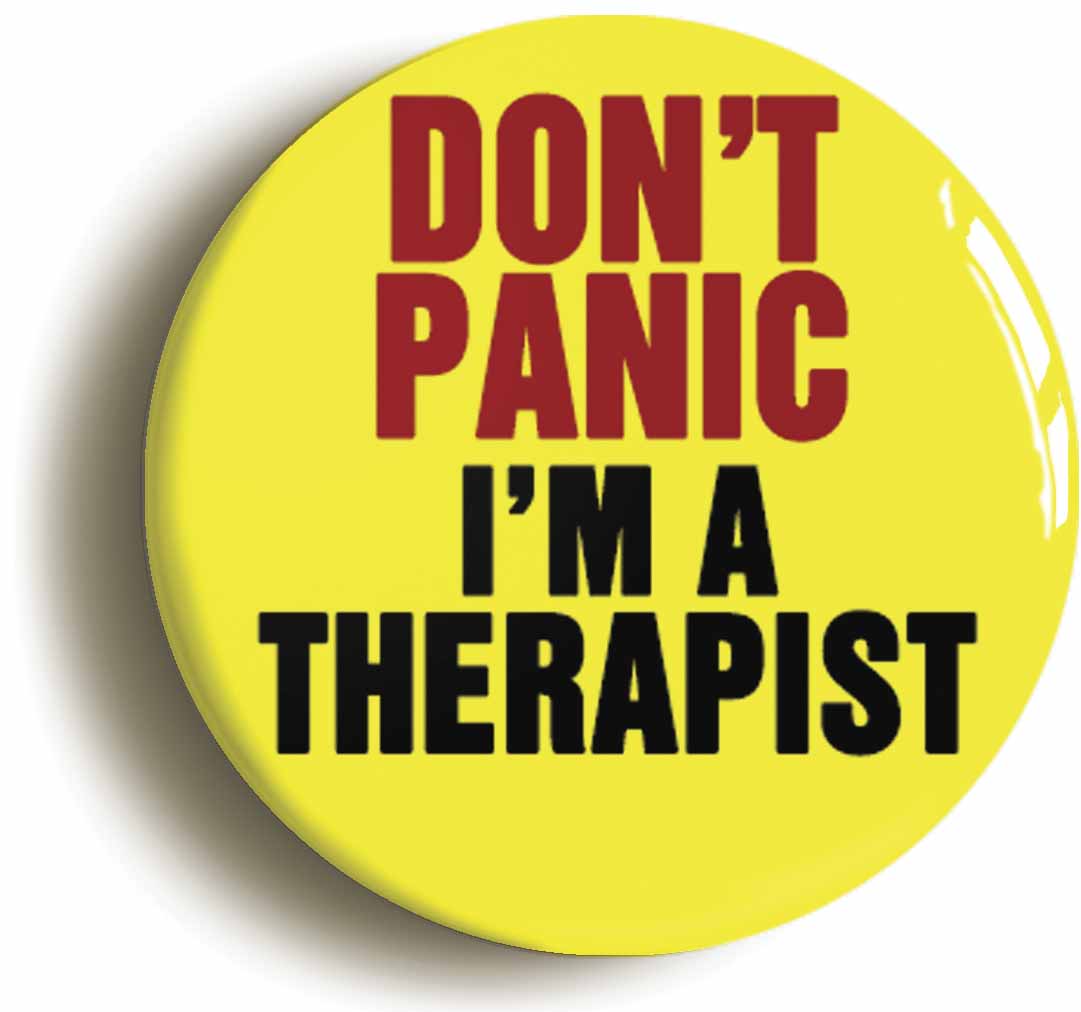 A picture of a button badge