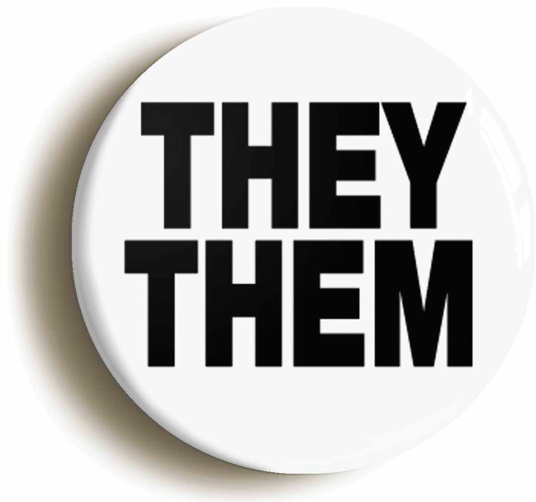 A picture of a button badge