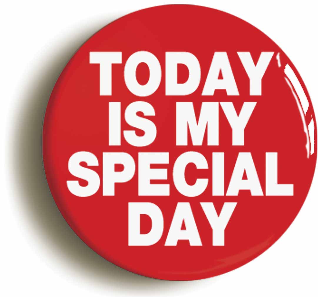 A picture of a button badge