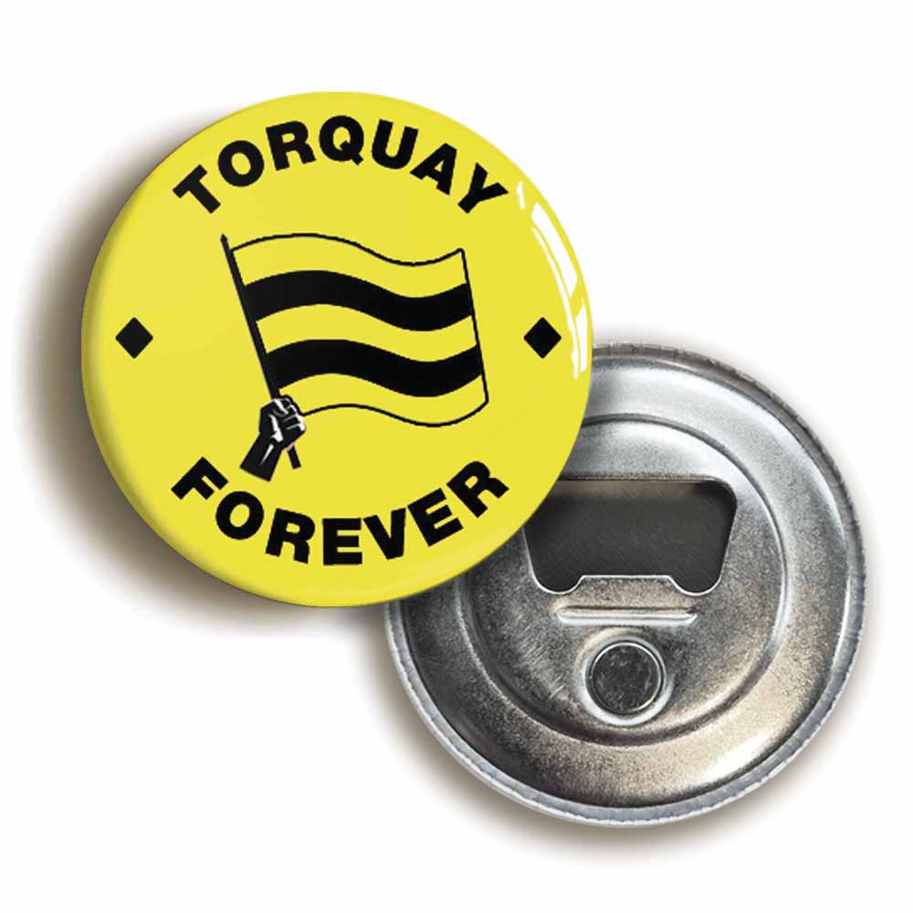 A picture of a bottle opener fridge magnet