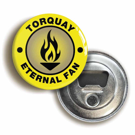 A picture of a bottle opener fridge magnet