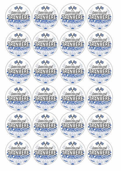 A picture of an A4 sheet of matte paper stickers
