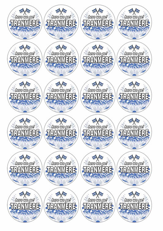 A picture of an A4 sheet of matte paper stickers