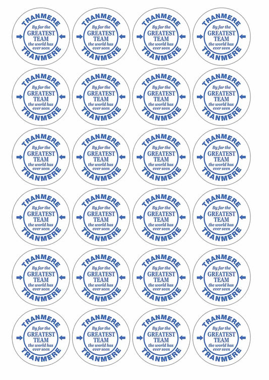 A picture of an A4 sheet of matte paper stickers